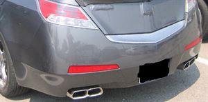 Picture of 2009-2011 Acura TL w/o Parking Assist Rear Bumper Cover