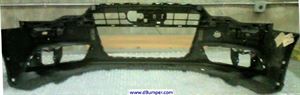 Picture of 2009-2011 Audi A6 w/o S-Line Pkg; w/Headlamp Washers; w/Square Fog Lamps Front Bumper Cover