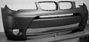 Picture of 2004-2006 BMW X3 w/Aero kit; w/park sensor; w/Xenon headlamps Front Bumper Cover