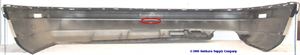 Picture of 1993-1994 BMW 740 Rear Bumper Cover