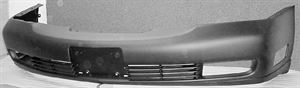 Picture of 2000-2005 Cadillac Deville/Concours (fwd) base Luxury; w/fog lamps Front Bumper Cover