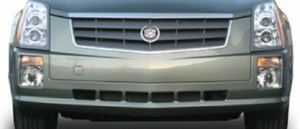 Picture of 2004-2009 Cadillac SRX 1 piece bumper; upper; w/headlamp washer Front Bumper Cover
