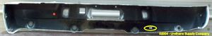 Picture of 2002-2006 Cadillac Escalade ESV Rear Bumper Cover