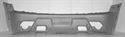 Picture of 2003-2006 Chevrolet Avalanche 1500 series; w/body cladding; dark charcoal Front Bumper Cover