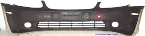 Picture of 2004-2005 Chevrolet Classic (fleet Only) Front Bumper Cover