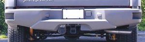 Picture of 2002 Chevrolet Avalanche w/body cladding; dark charcoal Rear Bumper Cover
