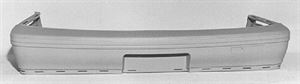 Picture of 1987-1992 Chevrolet Beretta std/GT; w/o separate molding Rear Bumper Cover