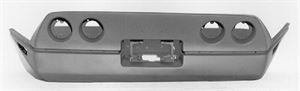 Picture of 1984-1990 Chevrolet Corvette round lamps Rear Bumper Cover