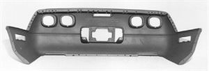 Picture of 1991-1996 Chevrolet Corvette square lamps; ZR-1 Rear Bumper Cover