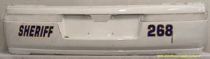 Picture of 2004-2005 Chevrolet Impala (fwd) base model; w/side moldings Rear Bumper Cover