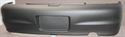 Picture of 1998-2000 Chevrolet Metro 2dr hatchback; charcoal gray textured Rear Bumper Cover