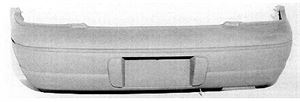 Picture of 1995-2000 Chrysler Cirrus Rear Bumper Cover
