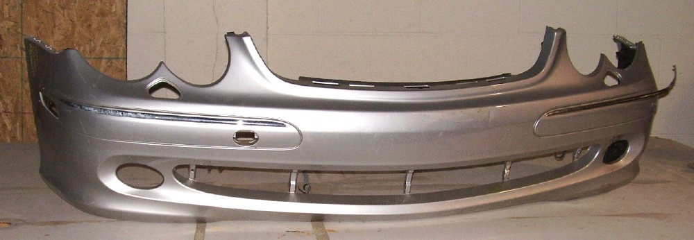 Chrome Rear Bumper Trim Cover For 2003-2009 Mercedes Benz CLK320 CLK350 CLK500 - Right Side