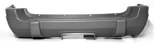 Picture of 2000-2002 Jeep Cherokee/Wagoneer (full Size) LAREDO|SPORT; w/Towing Pkg; Textured Metallic Dark Gray Rear Bumper Cover