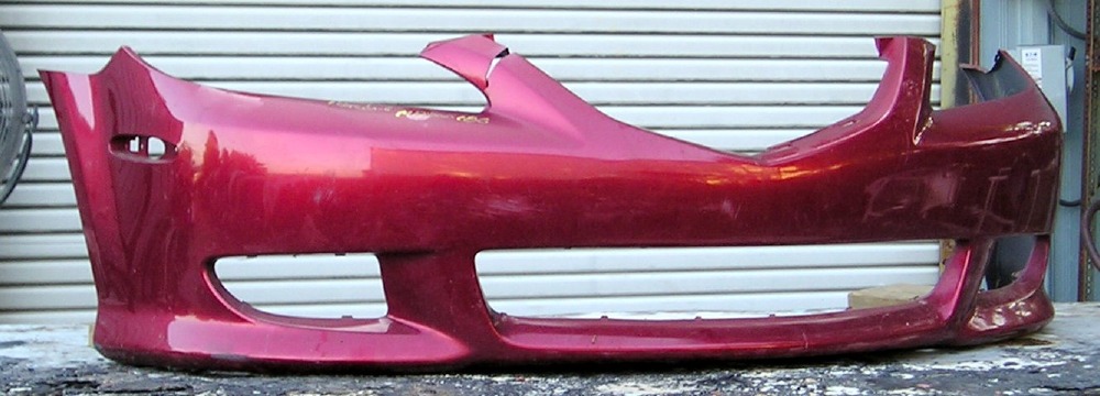 2003-2005 Mazda MAZDA6 except Mazdaspeed; Sport type; w/spoiler Front