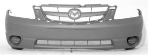 Picture of 2001-2004 Mazda Tribute DX/DX-V6; w/o fog lamp; medium titanium Front Bumper Cover