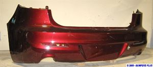 Picture of 2010-2013 Mazda MAZDA3 2.5L; Sedan Rear Bumper Cover