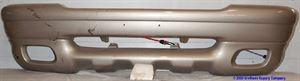 Picture of 1998-2001 Mercury Mountaineer black Front Bumper Cover