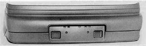 Picture of 1990-1991 Mitsubishi Eclipse 4WD Rear Bumper Cover