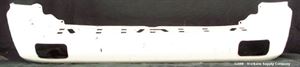 Picture of 1999 Mitsubishi Montero Sport w/o spare tire carrier Rear Bumper Cover
