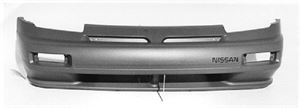 Picture of 1989-1990 Nissan 240SX w/spoiler Front Bumper Cover