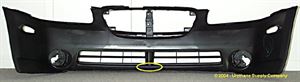 Picture of 2002-2003 Nissan Maxima Front Bumper Cover