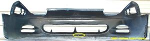 Picture of 1982-1983 Plymouth Sapporo Front Bumper Cover