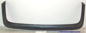 Picture of 1987-1994 Plymouth Sundance textured Rear Bumper Cover