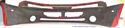 Picture of 1994-1996 Pontiac Grand Prix (fwd) 2dr coupe; w/Sports pkg (B4U) Front Bumper Cover