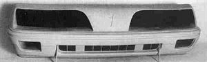 Picture of 1988 Pontiac Sunbird/ SUNBIRD/J2000 w/o hidden headlamps Front Bumper Cover