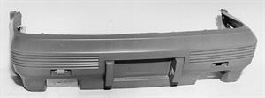 Picture of 1989-1993 Pontiac Grand Prix (fwd) 2dr coupe; Turbo/Sports pkg (B4U) Rear Bumper Cover