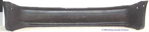 Picture of 1991-1995 Saturn S-seriesSedan/Wagon 4dr sedan; SL/SL1 Rear Bumper Cover