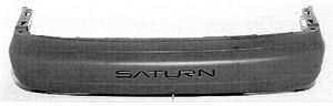 Picture of 1996-1999 Saturn S-seriesSedan/Wagon 4dr wagon; SW1 Rear Bumper Cover