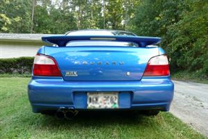 Picture of 2002-2003 Subaru Impreza 4dr sedan; except WRX Rear Bumper Cover