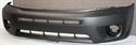 Picture of 2004-2005 Toyota RAV4 w/fender flares; matte-dark gray Front Bumper Cover