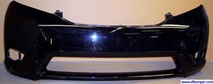 Picture of 2011-2013 Toyota Sienna BASE|LE|XLE; w/o Park Assist Sensors Front Bumper Cover