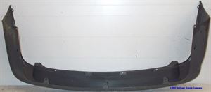 Picture of 1998-2003 Toyota Sienna textured; gray; paint to match if required Rear Bumper Cover