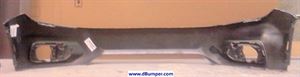 Picture of 2003-2006 Volvo XC90 w/o H/Lamp Washer; Black; Code 019 Front Bumper Cover
