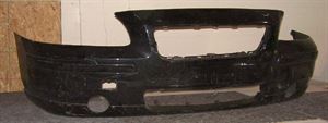 Picture of 2005-2009 Volvo S60 base/T5 model; black stone; code 019; w.o bright insert; w/spoiler Front Bumper Cover