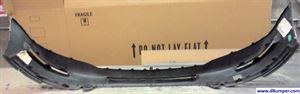 Picture of 2007-2013 Volvo XC90 w/Headlamp Washer; Black (Code 019) Front Bumper Cover