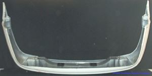 Picture of 1995 Ford Contour w/glue-on chrome separate impact strip Rear Bumper Cover