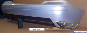 Picture of 2005-2007 Ford Focus 4dr sedan; ST Rear Bumper Cover