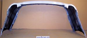 Picture of 2010-2012 Ford Fusion Hybrid w/Rear Object Sensor Rear Bumper Cover