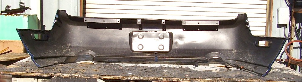 Primered Rear Bumper Cover – 2005-2009 Ford Mustang V6, Single Exhaust, Direct Fit