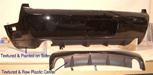 Picture of 2007-2009 Ford Mustang GT deluxe/premium model; w/ california package Rear Bumper Cover