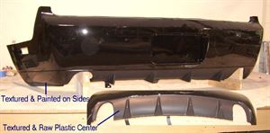 Picture of 2007-2009 Ford Mustang SHELBY GT500 Rear Bumper Cover