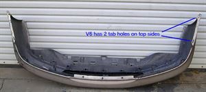 Picture of 1996-1997 Honda Accord V6 Front Bumper Cover