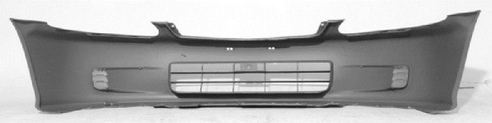 Chrome Front Bumper Grille Molding Trim For 1999-2000 Honda Civic 4-Door Sedan – Direct Fit HO1210111