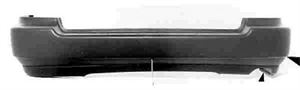 Picture of 1996-1997 Honda Accord 4dr wagon Rear Bumper Cover