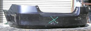 Picture of 2006-2007 Honda Accord sedan; 4cyl/V6; Single/Dual exhaust; w/cover plate option Rear Bumper Cover